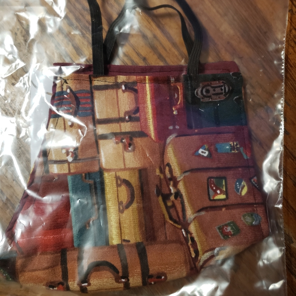 Suitcase pattern Handmade Face Mask - Picture 5 of 5